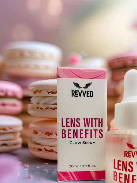 Hydrating Glow Serum with Squalane: Lens with Benefits by REVVED®